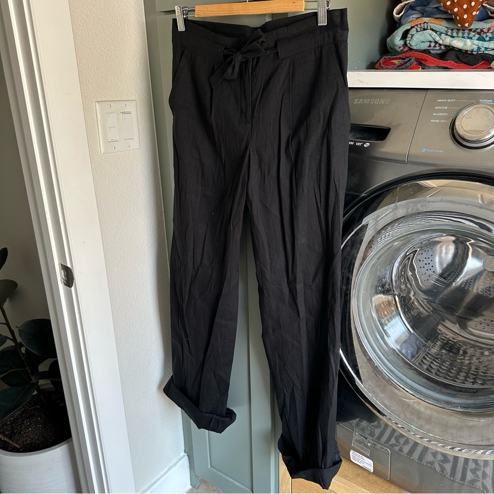 BCBG wide leg pants, extra long